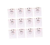 KOMBIUDA 12piezas Bolsa De Papel De Diseño De Panda Para Cumpleaños y Fiestas Pequeño Bolsas Cartoon Multifuncionales Para y Compras