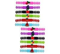 KOMBIUDA 12piezas Ganchos Ajustables De Silicona Para Accesorios De Extensión De Diseño Antideslizante Para Uso Interiores y Exteriores Estilos Mixtos