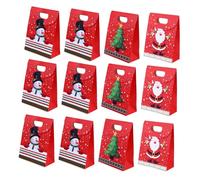 KOMBIUDA 15piezas Bolsas De Obsequio Navideñas De Bolsa De Obsequio De Navidad Unidades De Embalaje Para Dulces Para Festivales