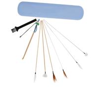 KOMBIUDA 1juego Kit De Limpieza De Oídos Portátil Para Eliminar Cerumen Set De Recogida De Cera y Del Oído Caja De Almacenamiento Para Adultos y Adolescentes