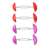 KOMBIUDA 2 pares Ensanchador de Zapatos Ajustable para Hombres y Mujeres Moldeador Plástico Resistente para Tacones y Zapatos Planos de Portátil para Pies Anchos Expansor No Deslizante