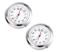 KOMBIUDA 2 Piezas Reloj de Bolsillo para Enfermera con Esfera de Cuarzo DIY Dial de Transparente y Diseño Versátil para Accesorios de Auxiliar de Enfermería