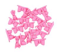 KOMBIUDA 20 Piezas Accesorios de Resina para Manualidades Bowknots Diy Material para Diademas Decoraciones de Teléfonos y