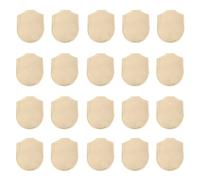 KOMBIUDA 20 Piezas de Placas de Armadura Medieval, Materiales de elaboración de armaduras a Escala para recreación histórica, Accesorios para Disfraces de Cosplay.