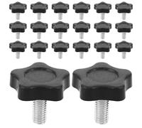 KOMBIUDA 20 Piezas Niveladores Ajustables Muebles Pies Antideslizantes para Mesas y Sillas Protectores de Suelo para Gabinetes y Estanterías Soporte Estable y Silencioso