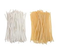 KOMBIUDA 200 Piezas Globos Largos para Modelar 260 Unidades Blancos y Transparentes de Látex Elástico para Decoración de Fiestas Infantiles, Bodas y Manualidades, Kit Creativo para