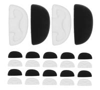 KOMBIUDA 20pares Almohadillas Nasales Repuesto Gafas Silicona Cómodas Duraderas Para Gafas De Sol y Seguridad