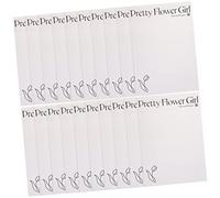 KOMBIUDA 20piezas Papel De Envoltura Floral Para De Embalaje Para Bouquets Decoración De y Bodas Manualidades