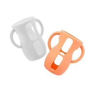 KOMBIUDA 2piezas Adaptador De Funda Para Biberón De Silicona Protector Para Biberón Para Viajes Con Recién Nacido Funda Aislante Para