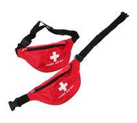 KOMBIUDA 2piezas Bolsa De De Botiquín De Auxilios De Gran Capacidad Para Camping y Emergencias Organizador De Ligera y Resistente Diseño De Apertura