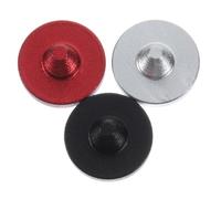 KOMBIUDA 3 Piezas Botón de Obturador de Cámara de Aleación de Aluminio Cóncavo Repuesto Elegante y Sofisticado Control