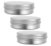 KOMBIUDA 3 Piezas Cajas de Aluminio para Jabón con Tapa de Estuches Portátiles y Ligeros Contenedores Multiusos para Baño y Cocina Organizador para Mantener Jabón Seco y Ordenado Color