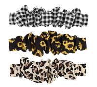 KOMBIUDA 3 Piezas Correa Repuesto Banda de Elástica Tipo Scrunchie Aleatorio Compatible