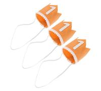 KOMBIUDA 3 Piezas Cumpleaños Infantil Reutilizable con Lentejuelas Cómodo y Versátil para Fotos y Celebraciones de Primer Año Accesorio para Niñas