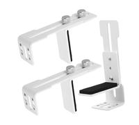 KOMBIUDA 3 Piezas Soporte De Tarjeta Gráfica Soporte Gpu Anti Hundimiento Titular De La Tarjeta Gráfica Abrazadera Gpu Brazalete Gráfico Marco De Tarjetas Graficas Blanco Metal