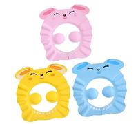 KOMBIUDA 3 Piezas Tapa De Champú Revelación Organizador De Baúl Accesorios Champú Gorro De Ducha Impermeable Champú a Prueba De Agua Kit De Spoiler De Carrocería Pegatina Enlace Eva