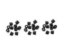 KOMBIUDA 30 Piezas para los consejos anti-auriculares tapas de auriculares oidos earbuds tapas de reemplazo de olivas consejos prácticos para auriculares esponja Black