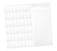 KOMBIUDA 300 Piezas Bolsas Opp Transparentes Xin Doble para Embalaje de Joyería y Artículos Pequeños Resistente y Práctica