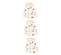 KOMBIUDA 3piezas Pantalones De Entrenamiento De Algodón Impermeables Para Niño Niña Calzones Absorbentes Reutilizables Para Aprendizaje Del Baño Diseño De Automóviles Confort y