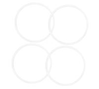 KOMBIUDA 4 Piezas Anillo De Silicona para Taza Termo Juntas De Tapa Resellables Junta del Anillo De Sello Anillo De Sellado De Silicona Acero Inoxidable Vidrio Gel De Sílice