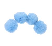KOMBIUDA 4 Piezas Broches Decorativos Fluffy Pequeños para Ropa Sombreros Manualidades DIY