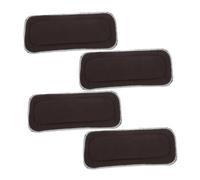 KOMBIUDA 4 piezas Insertos de Pañal de Microfibra con Fibra Bambú Absorbentes y Reutilizables Protección contra Fugas para Niña Secado Rápido y Transpirable