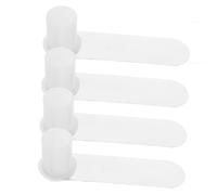 KOMBIUDA 4 Piezas Placa Soporte para Mosquitero de Cama Unidades Base Estable y Ligera para Estructura de Mosquitero Fácil Montaje para Uso Interiores y Exteriores Compatible con Redes de