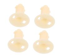 KOMBIUDA 4 Piezas Plastic Weighing Pan Cushion Pads Replacement Anti-slip Feet Support For Electronic Scales In Kitchen Warehouse Industrial Use