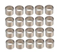 KOMBIUDA 40 Piezas de Bandas de Bofetadas de Bricolaje con Insertos de Metal para Niños Kit de Manualidades Juego de Fabricación de Pulseras Juguetes de Pulsera
