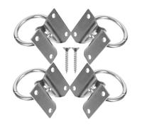 KOMBIUDA 4piezas Anclaje para Anillo De Seguridad para Atar Soporte De Equipamiento De Entrenamiento Resistente y Estable