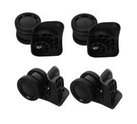 KOMBIUDA 4piezas Kit De Ruedas para Equipaje De Plástico para Reparación De Maletas Accesorios para Carritos De Maletas Cualquier Escenario De Viaje