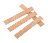 KOMBIUDA 4piezas Kit De Tiras De Corcho Para Boquilla De Trompeta Almohadillas Resistentes Para Reparación De Instrumentos De Viento Como Saxofón y Clarinete Sellado Para Mejora Acústica