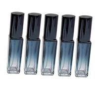 KOMBIUDA 5 Piezas Botella De Perfume Rociador De Perfume De Vidrio Botella De Maquillaje Contenedor De Líquido De Viaje Rociador De Perfume Portátil Terrarios Viajar Pequeño Perfume Mini