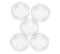 KOMBIUDA 5 Piezas Placas de Petri de Vidrio de Borosilicato Transparentes para Cultivo Celular Tapa, Esterilizables, Ideales para Investigación Científica y Formación
