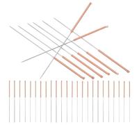 KOMBIUDA 50 Piezas Agujas Limpiadoras Boquillas Inoxidable para Impresora Extrusor Kit Limpieza Fácil Uso Mantenimiento sin Atascos