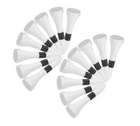 KOMBIUDA 50 Piezas alfileres de Golf Tees de Golf de fricción Camisetas de prácticas Camisetas a Granel Hombres precisión Madera