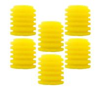 KOMBIUDA 6 Piezas Filtro de Esponja para Acuario Elementos de Repuesto Internos con Filtración Fina para Tanque de Peces Esponja Prefiltro Incorporada para Purificación y Fácil Reemplazo