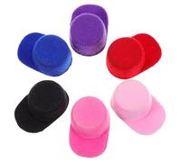 KOMBIUDA 6 piezas Mini Sombreros de EVA para Manualidades Accesorios para Muñecas Pequeños Sombreros Decorativos para DIY para Adornos y Casas de Muñecas