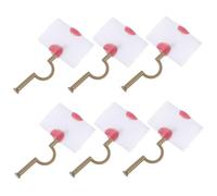 KOMBIUDA 6 Piezas Uñas Falsas Halloween con Realista para Bromas de Fiesta Accesorios y Suaves para Cosplay y Día Inocentes Color Aleatorio
