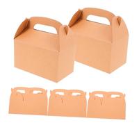 KOMBIUDA 6piezas Caja De Para Pasteles y Dulces De Cartón Kraft Para Fiestas Bodas y Cumpleaños Envase Decorativo Para Sorprender Tus Invitados