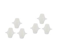 KOMBIUDA 6piezas Compresas Menstruales De Algodón Reutilizables Almohadillas Sanitarias Lavables Alas Para Mujeres y Niñas Diseño Científico Absorbentes y Cómodas