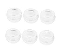 KOMBIUDA 6piezas Cubre Encimera Gas Cubiertas De Gas Protector De Resistentes Bebés Instalación No Adhesiva Fácil De Quitar