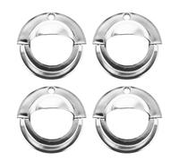 KOMBIUDA 8 Piezas Entradas de Repuesto para Mesa de Fútbol Platos de Plástico Resistente para Entrada de Balón Anillos de GOL Aplicables para Futbolín Fácil Instalación Accesorio Deportivo