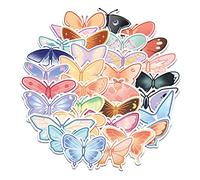 KOMBIUDA 80piezas Pegatinas De Mariposas para Decorar Álbumes Maletas y Botellas para Pequeños y Adultos