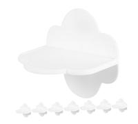 KOMBIUDA 8piezas Anclajes Antivuelco Para Muebles Seguridad Sin Perforar Autoadhesivos Para Bebés