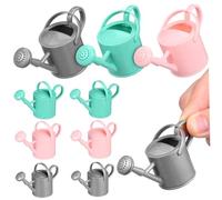 KOMBIUDA 9 Piezas Mini Juguetes para Rociadores Casa De Muñecas Aspersor Pequeño Miniatura Rociar Pulverizador Jugar Canalón Ser Diminuto Planta Jardinería Regadera Favor Herramienta Abs