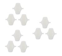 KOMBIUDA 9piezas Compresas Menstruales Reutilizables De Algodón Pack De Higiénicas y Transpirables Diseño Elegante Encaje Para Maternidad y Períodos Menstruales