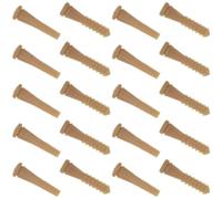 KOMBIUDA Accesorio para Máquina Desplumadora de Aves Barra de Goma Marrón, 20 Piezas para Despojar Pollos y Gallinas en Carnicerías y Centros Comerciales