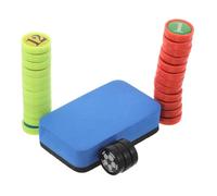 KOMBIUDA Accesorios Magnéticos para Tablero de Fútbol con Piezas Magnéticas Estables y Borrador de Esponja para Entrenamiento y Demostraciones Compatibles con Tablero Táctico de Fútbol