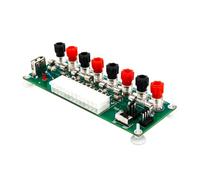 KOMBIUDA Adaptador de Módulo de Fuente de Alimentación ATX para Proyectos de Computación Física con Indicador de Energía y Protección de Salida Salidas USB Instalación